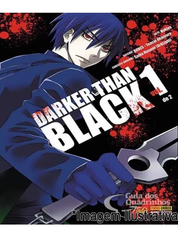 COLEÇÃO DARKER THAN BLACK -VOL 01 E 02