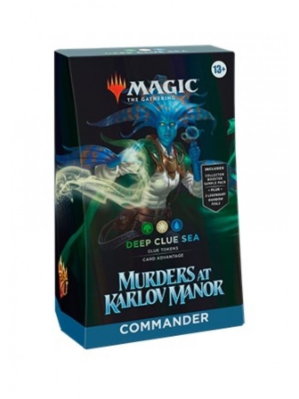 DECK COMMANDER - ASSASSINATO NA MANSAO KARLOV - DEEP CLUE SEA