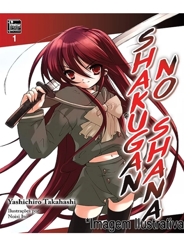COLEÇÃO SHAKUGAN NO SHANA - NOVEL - VOL 01 AO 03