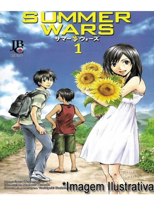 COLEÇÃO SUMMER WARS - VOL 01 AO 03