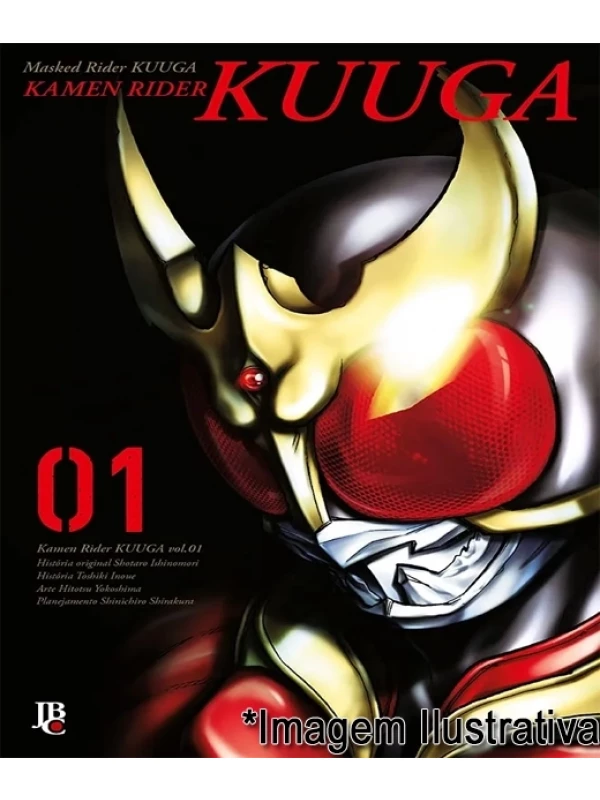 COLEÇÃO KAMEN RIDER KUUGA - VOL 01 AO 05