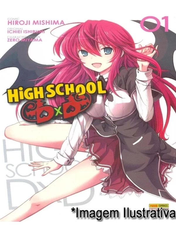 COLEÇÃO HIGH SCHOOL DXD - VOL 01 AO 08