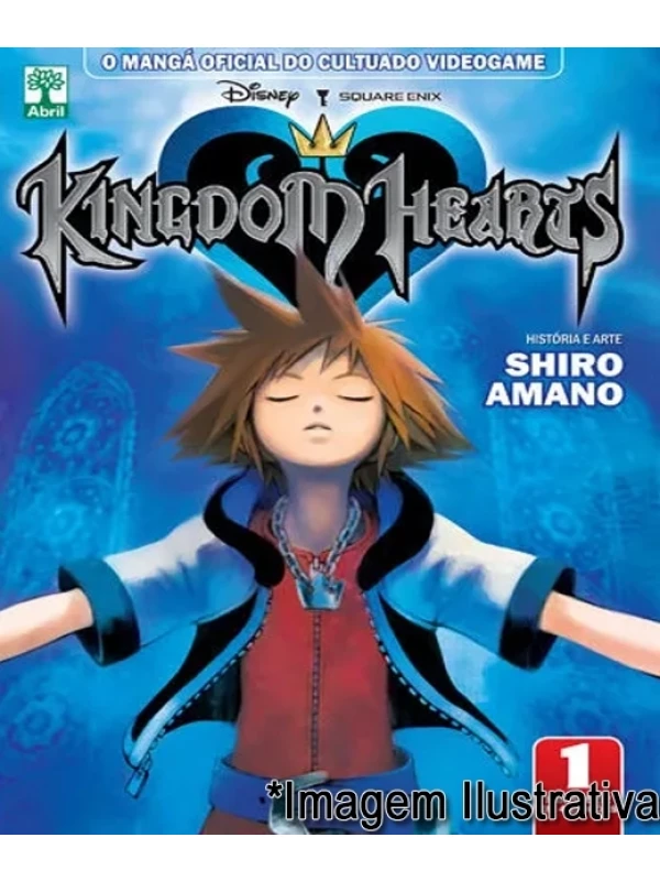 COLEÇÃO KINGDOM HEARTS - 14 VOLUMES DIVERSOS