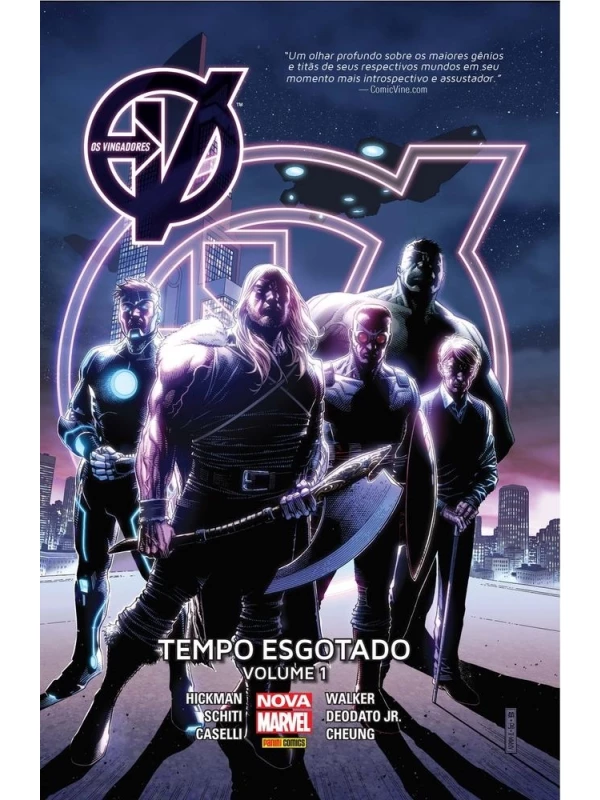 COLECAO VINGADORES - TEMPO ESGOTADO - VOL 01 AO 04