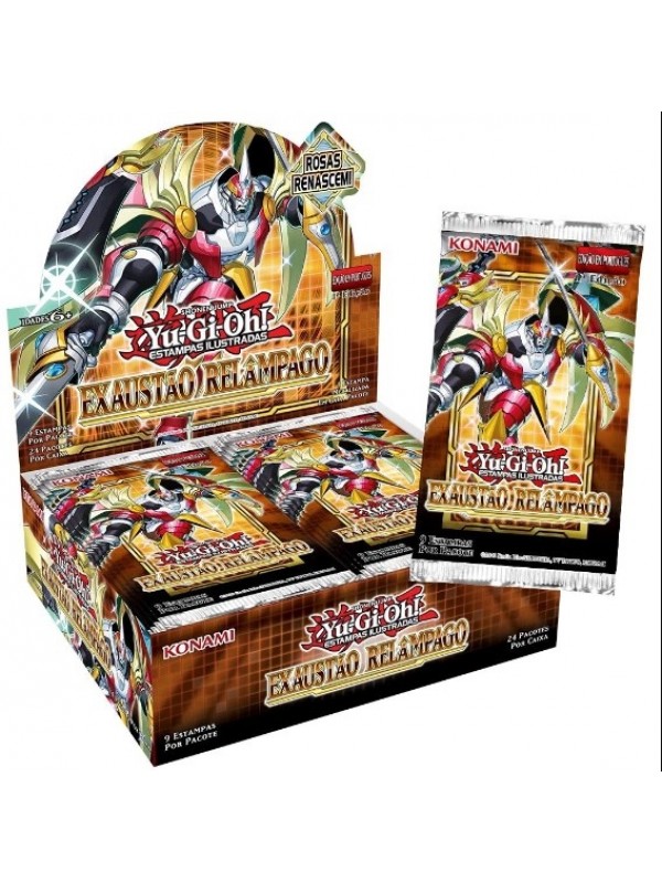 Booster Box YU-GI-OH - EXAUSTÃO RELÂMPAGO