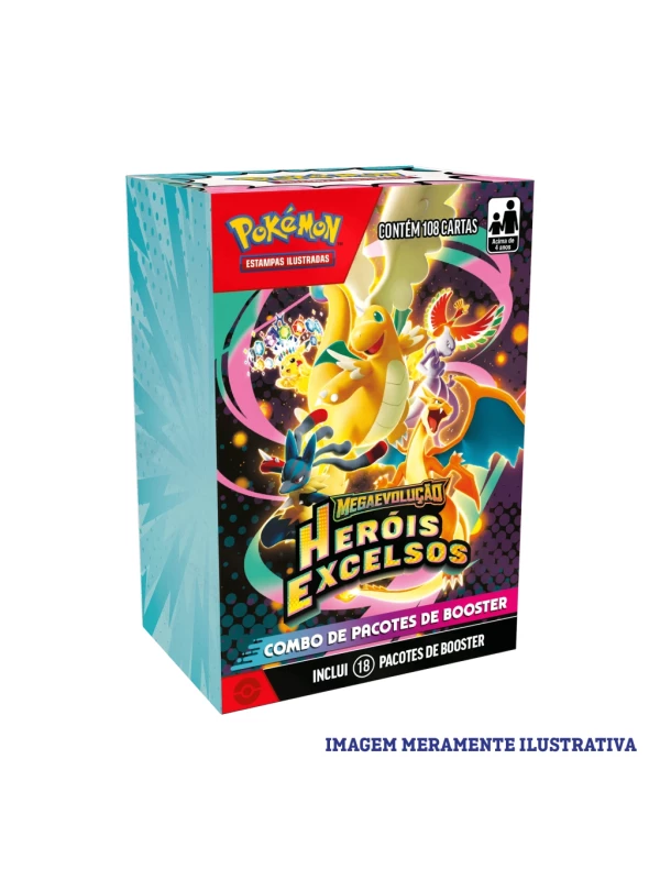 COMBO DE PACOTES DE BOOSTER - HEROIS EXCELSOS