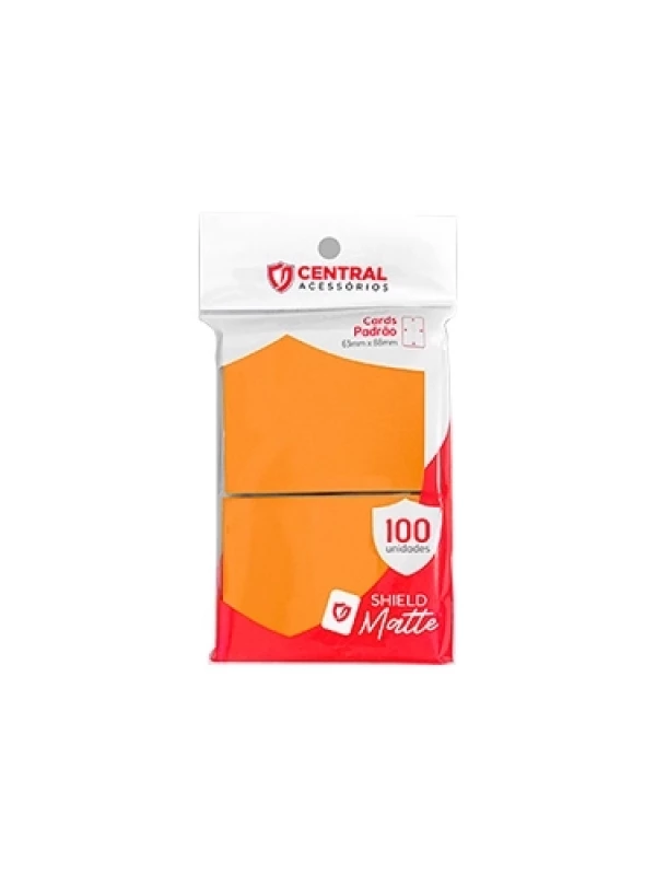 CENTRAL SHIELD MATTE - LARANJA PASTEL
