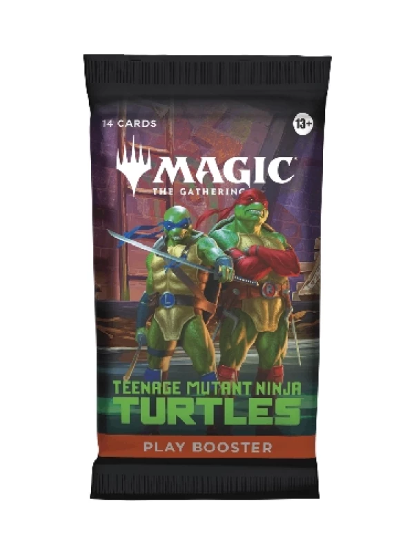Booster Avulso - Teenage Mutant Ninja Turtles - Booster de Jogo