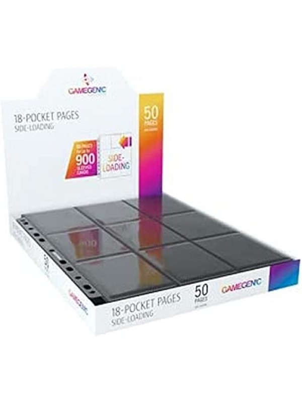 FOLHA PLASTICA PRETA GAMEGENIC SIDELOADING