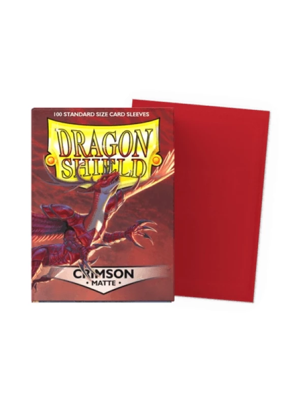 DRAGON SHIELD MATTE - CRIMSON
