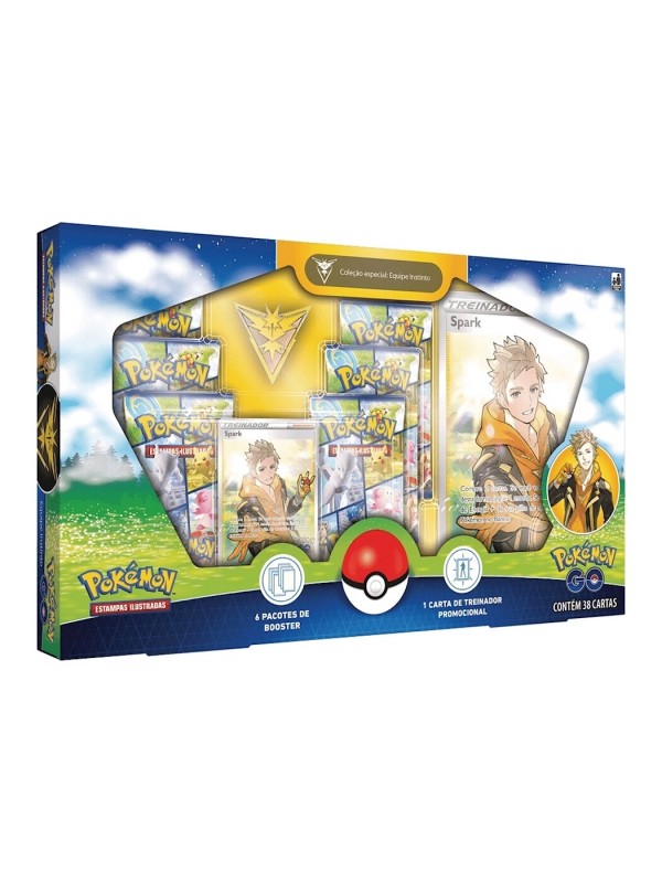 BOX POKEMON GO - EQUIPE INSTINTO
