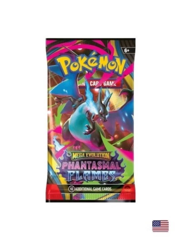 Booster Avulso - Megaevolução 2 - Fogo Fantasmagórico