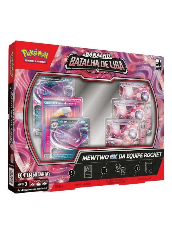 Pokémon – Deck Batalha de Liga Mewtwo EX