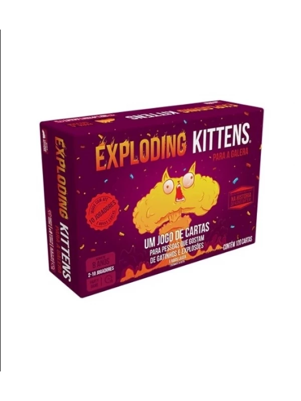 EXPLODING KITTENS PARA A GALERA