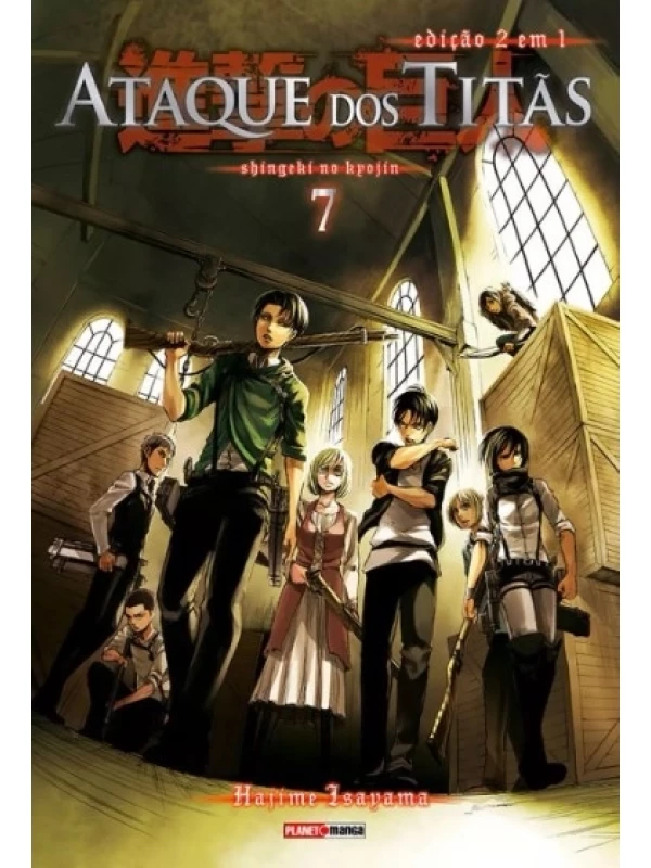 Ataque dos Titãs (2 em 1) Vol. 07