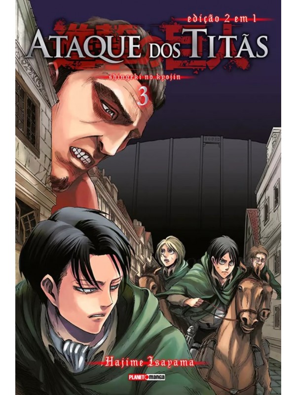 Ataque dos Titãs (2 em 1) Vol. 03