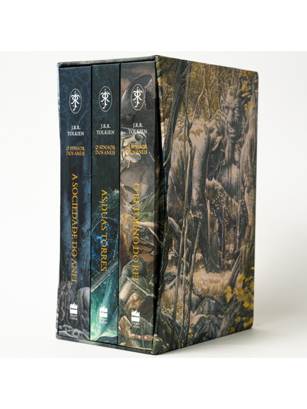Box Trilogia O Senhor dos Anéis – Edição com ilustrações de Alan Lee