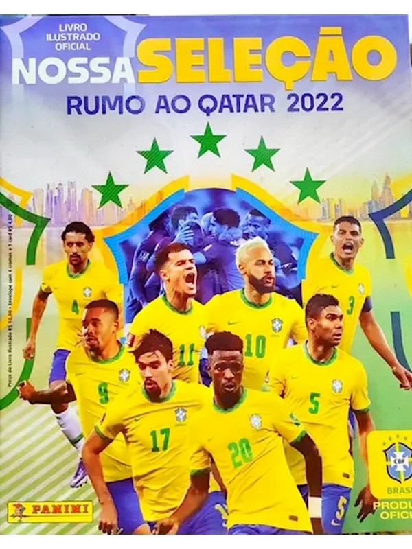 LIVRO ILUSTRADO OFICIAL NOSSA SELECAO - RUMO AO QATAR