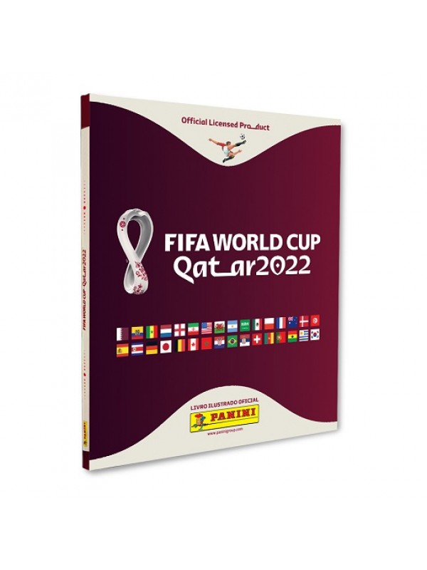 Álbum Capa Dura Copa Do Mundo Qatar 2022