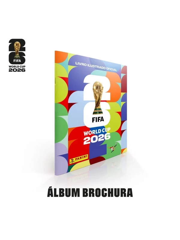 Álbum Capa Brochura Copa Do Mundo 2026