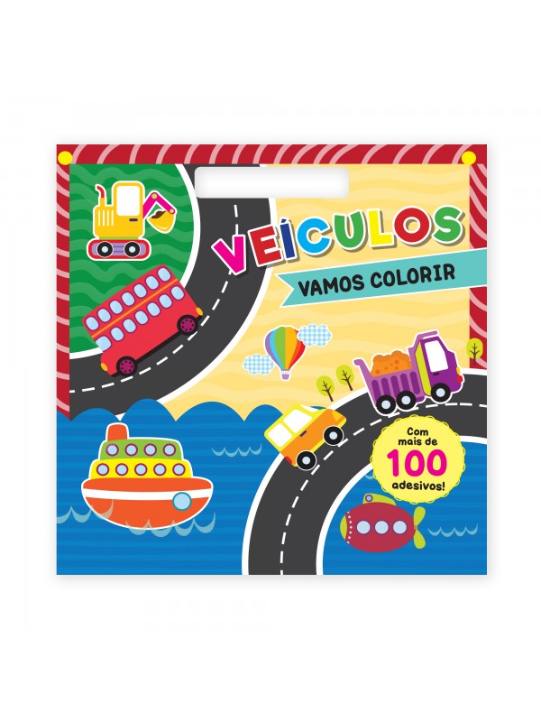 Vamos colorir - Veículos