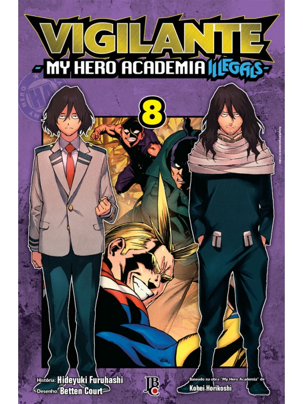 Vigilante My Hero Academia Illegals Vol. 08