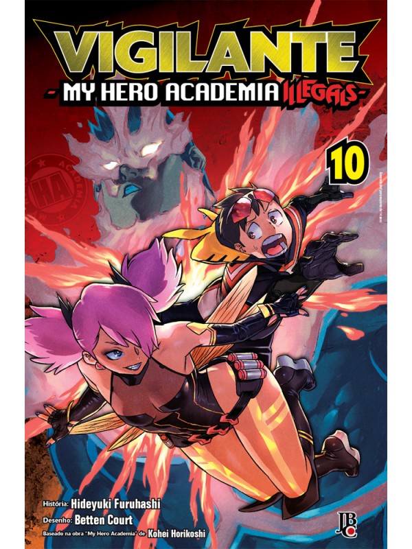 Vigilante My Hero Academia Illegals Vol. 10