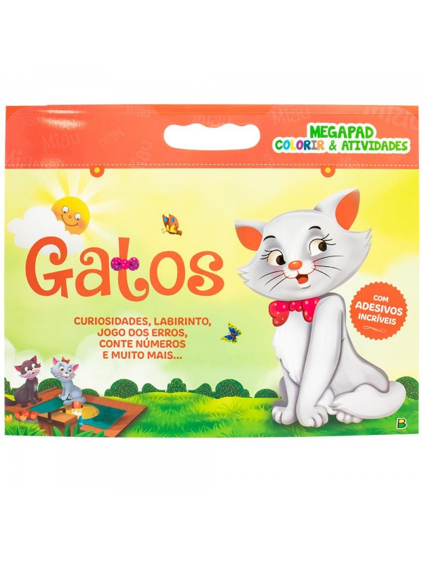Megapad - Colorir & Atividades: Gatos