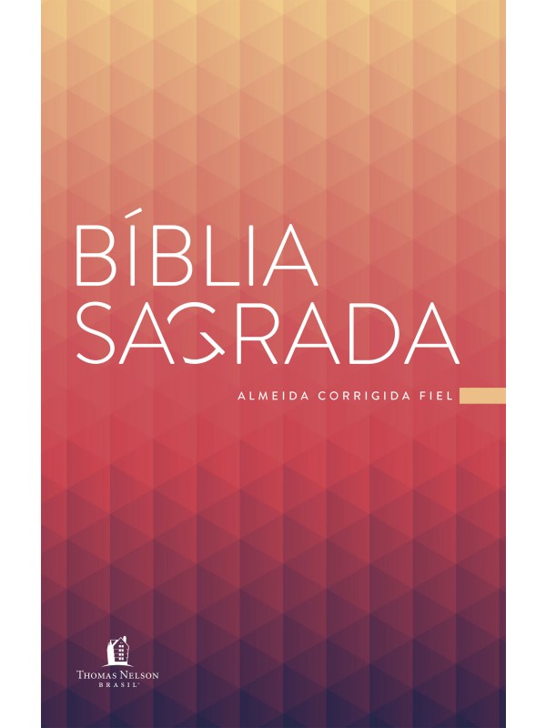 Bíblia ACF Prisma Coral, Brochura, Econômica