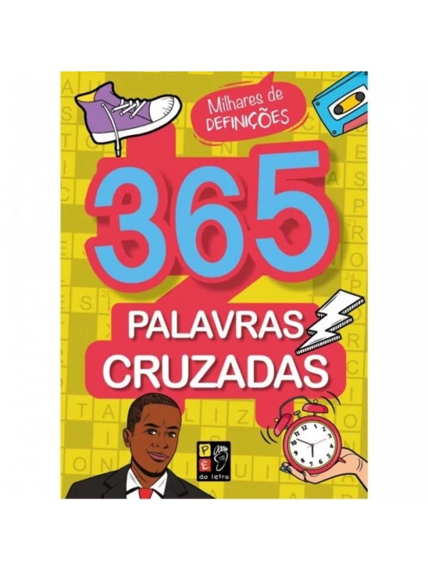 365 Palavras Cruzadas - Capa Amarela