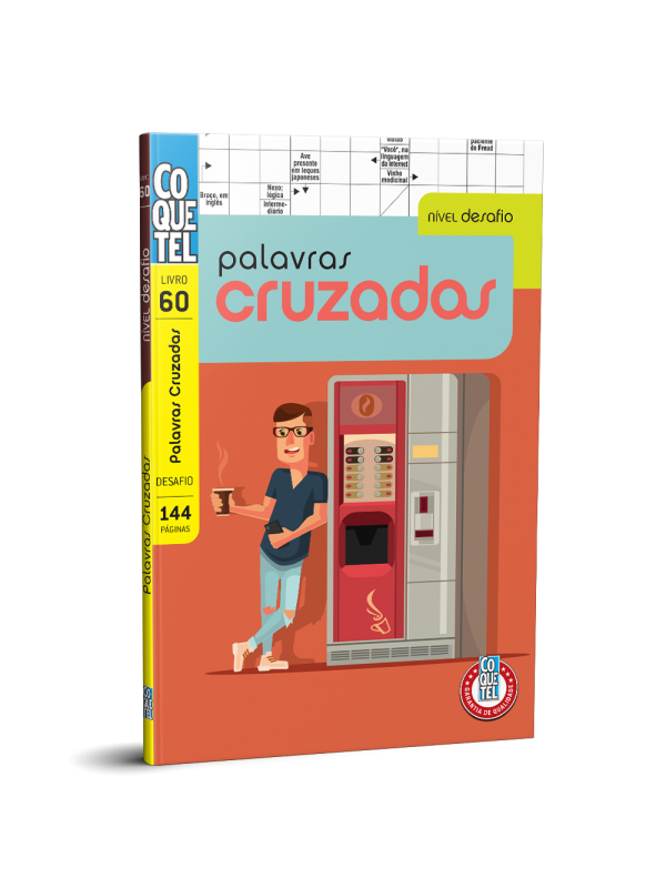 Livro Coquetel Palavras Cruzadas Desafio Ed 60