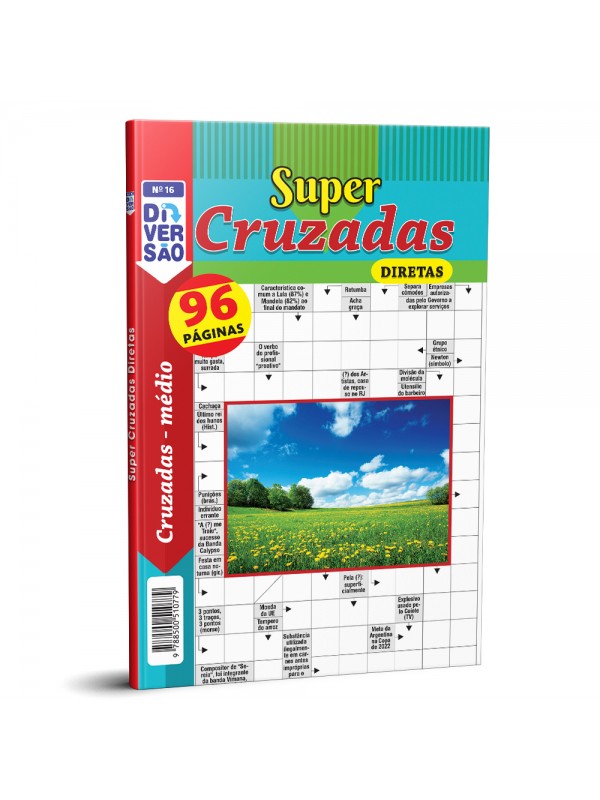 Livro Coquetel Super Cruzadas Diretas nível médio Ed 16