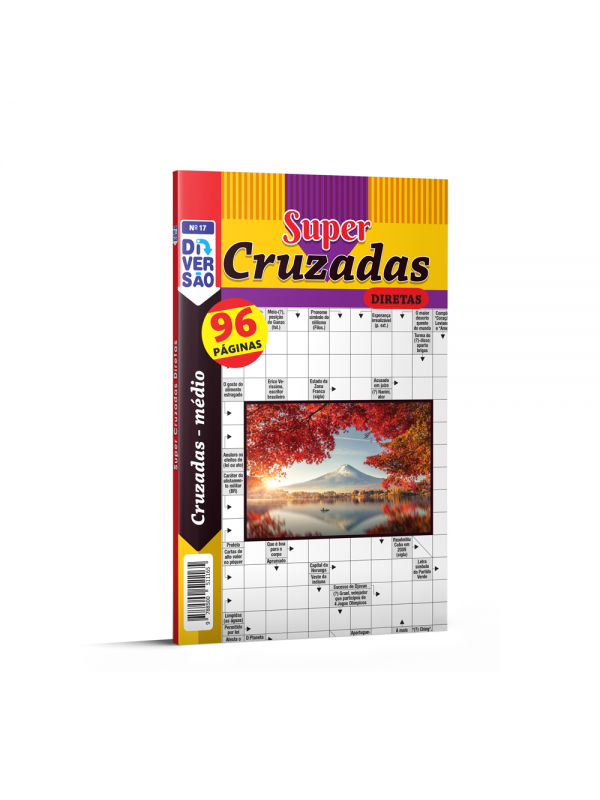 Livro Coquetel Super Cruzadas Diretas nível médio Ed 17