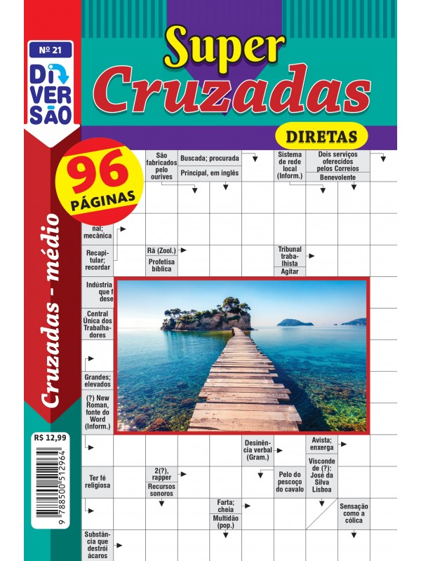 Livro Diversão Super Cruzadas Diretas 21