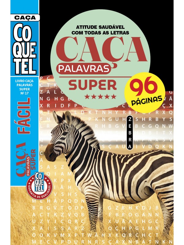 Livro Coquetel Caça-Palavras Super 17