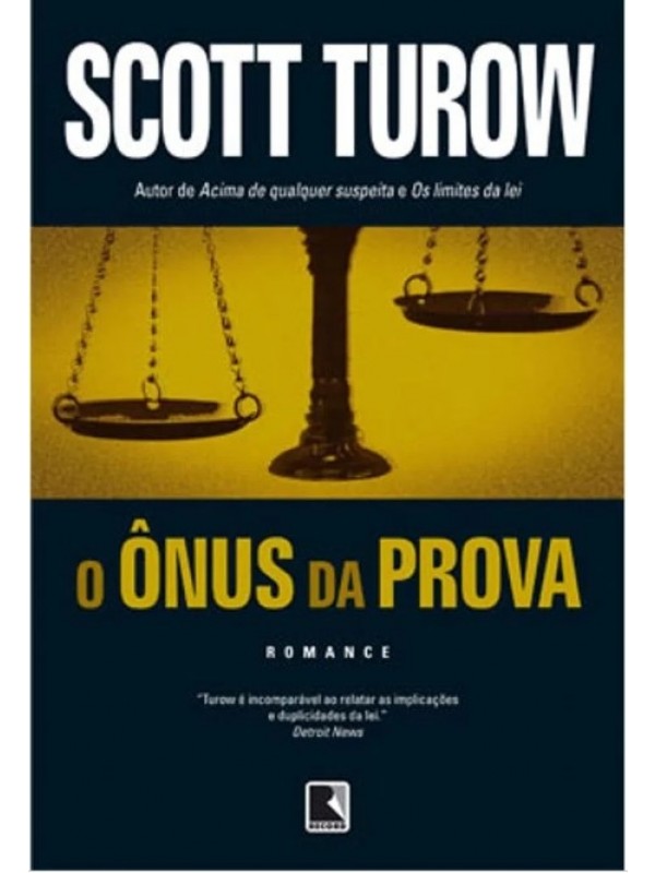 o Ônus da Prova