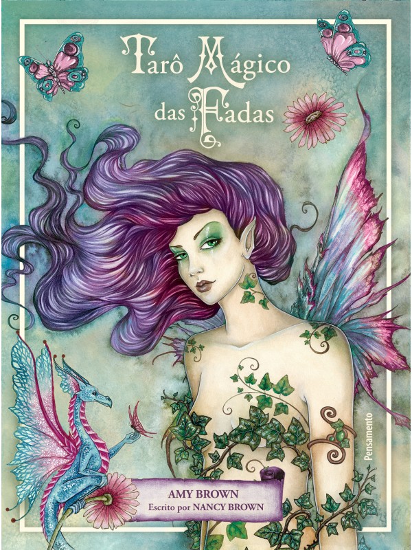 Tarô mágico das fadas - Caixa com livro + 64 cartas