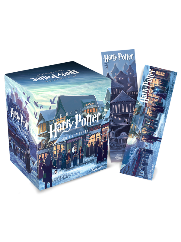 Box azul Harry Potter - 7 volumes