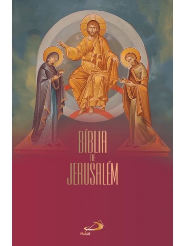 Biblia de Jerusalém - Média - Cristo (Capa Cristal)