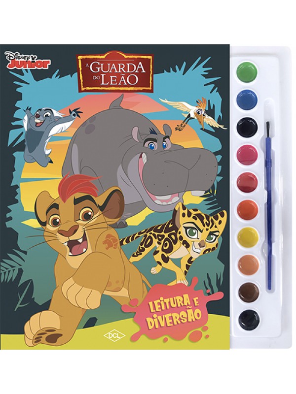 Disney - Aquarela - Guarda do leão