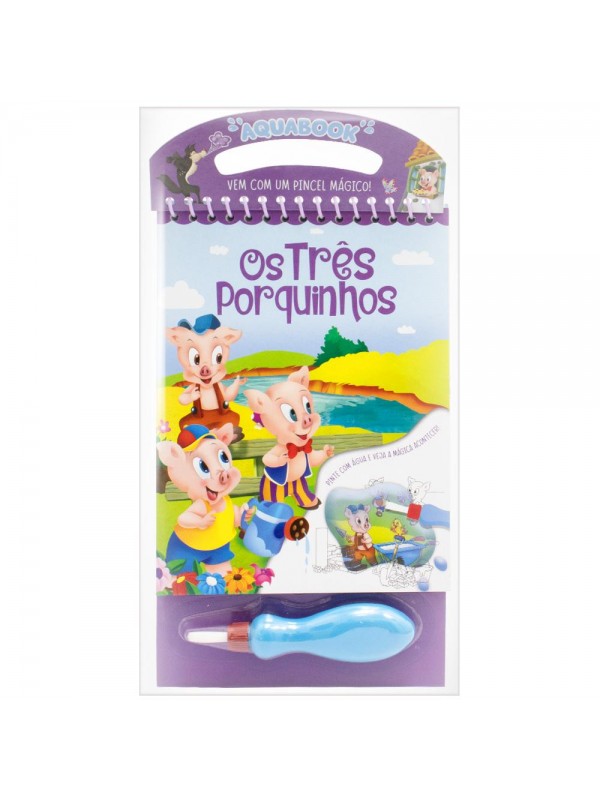 Aquabook Clássicos: Três Porquinhos, Os