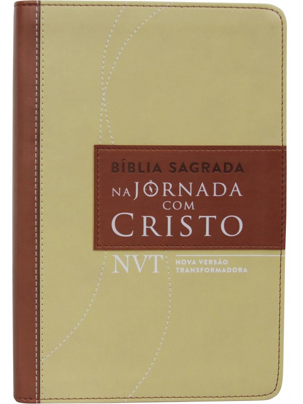 Bíblia Sagrada - Na Jornada com Cristo - Marrom
