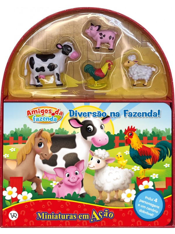 Miniaturas em ação - Amigos da fazenda