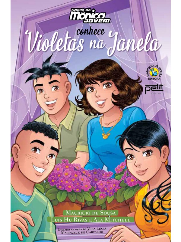 Turma da Mônica Jovem conhece violetas na janela