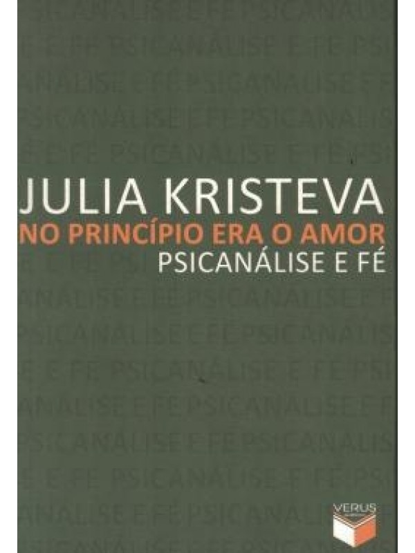 NO PRINCIPIO ERA O AMOR