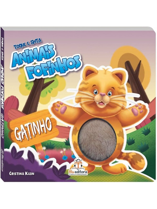 TOQUE E SINTA ANIMAIS FOFINHOS - GATINHO
