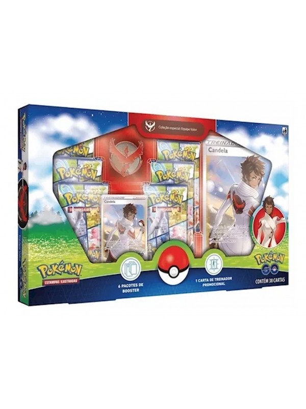 BOX POKEMON GO - EQUIPE VALOR
