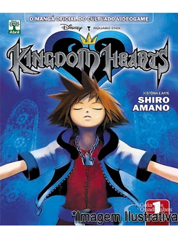 COLEÇÃO KINGDOM HEARTS - 12 VOLUMES DIVERSOS