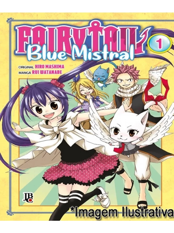 COLEÇÃO FAIRY TAIL - BLUE MISTRAL - VOL 01 AO 04