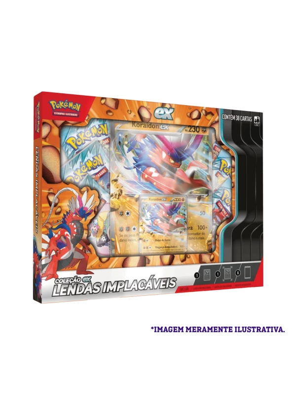 Box Lendas Implacáveis Koraidon ex